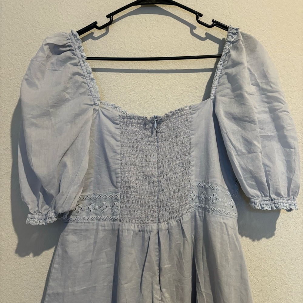REFORMATION Paxton Dress Size 6 in Mineral - Picture 7 of 8
